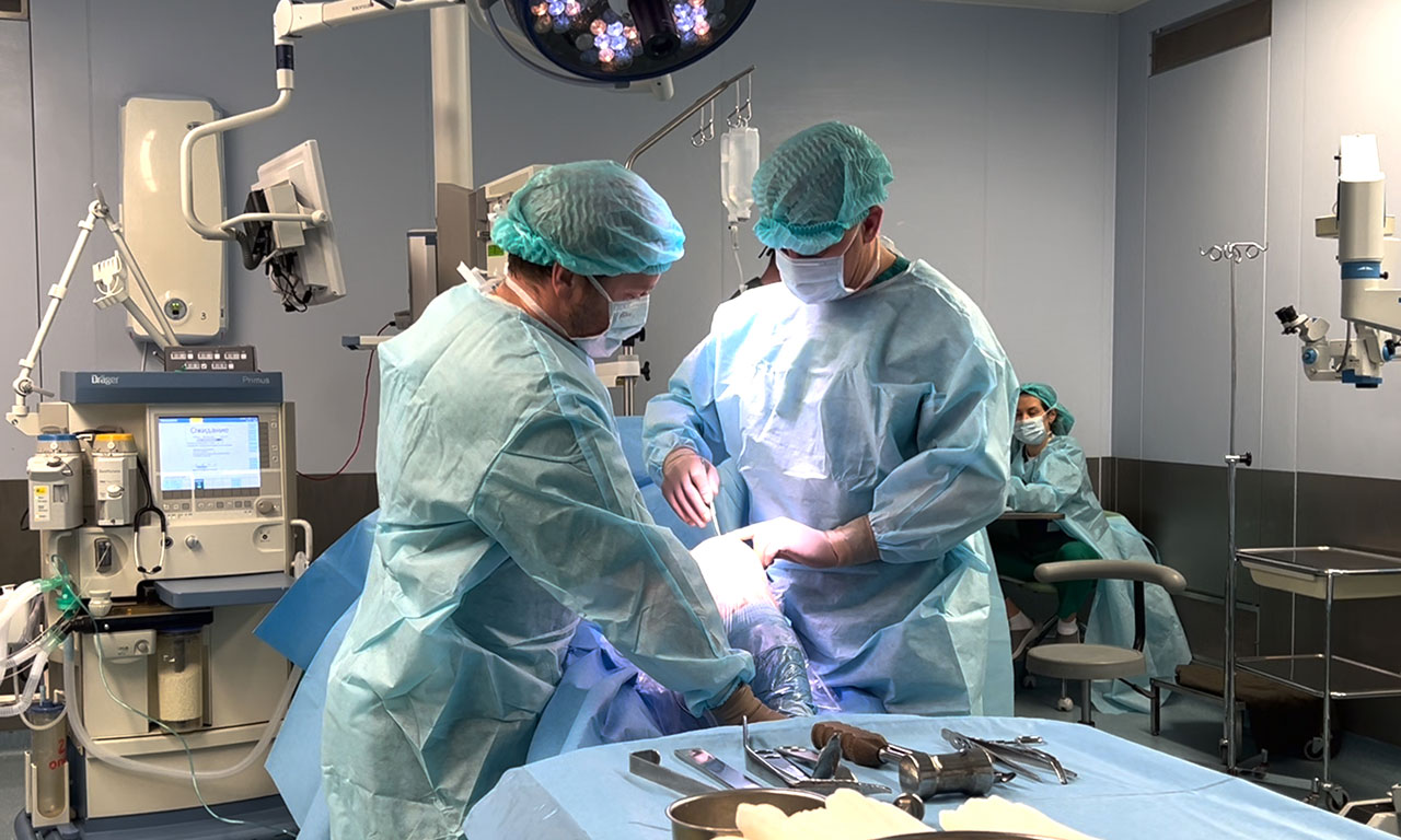 Эндопротезирование тазобедренного сустава передним доступом