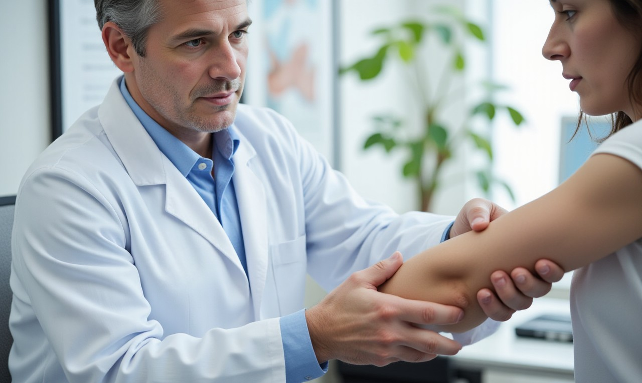 Блокада мыщелка локтевой кости