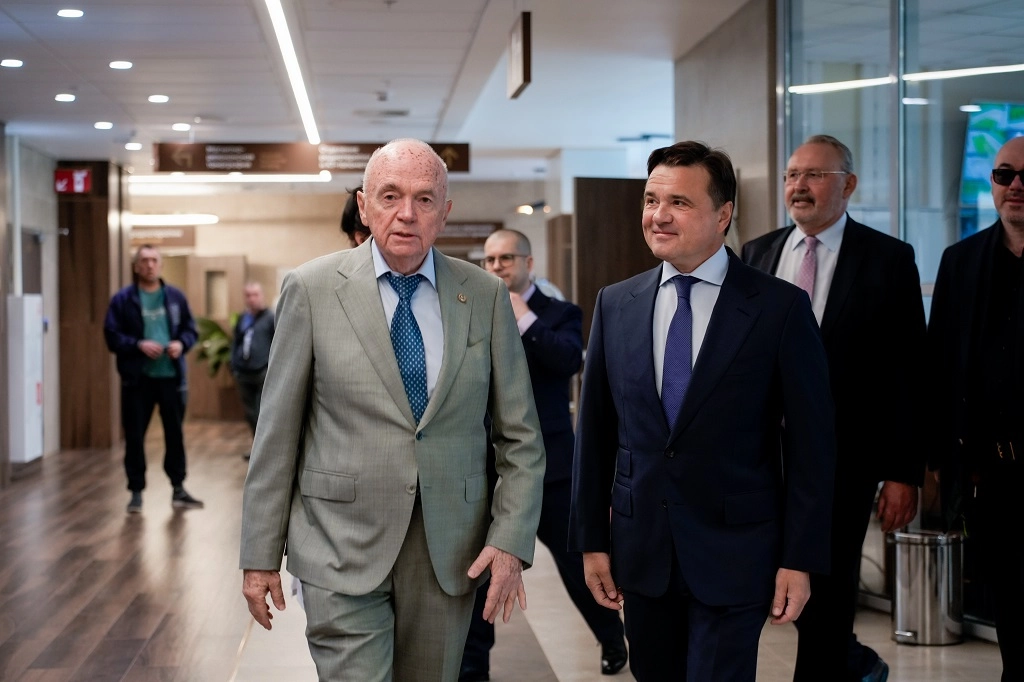 Губернатор Московской области Андрей Воробьев посетил Институт ядерной медицины 2 Губернатор Московской области Андрей Воробьев посетил Институт ядерной медицины 2